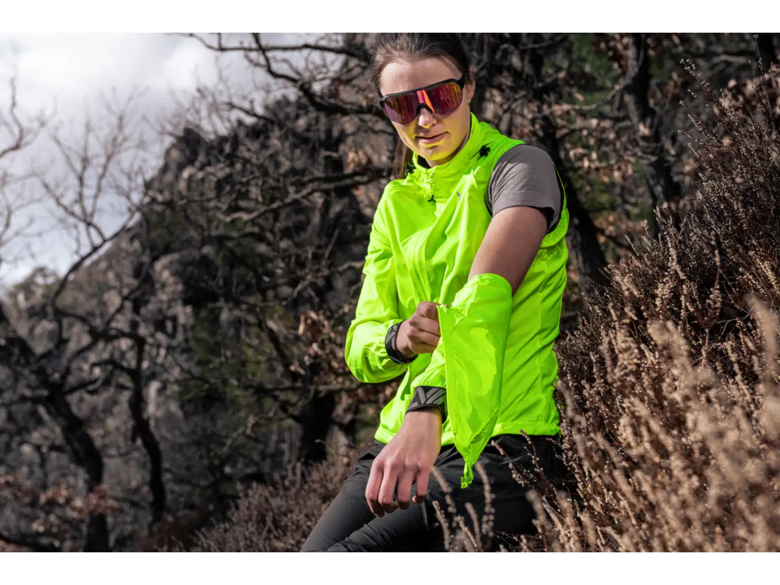 Silvini Vetta women's jacket neon/cloud