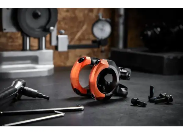 E-13 Plus 35 stem 50 mm Black/Naranja