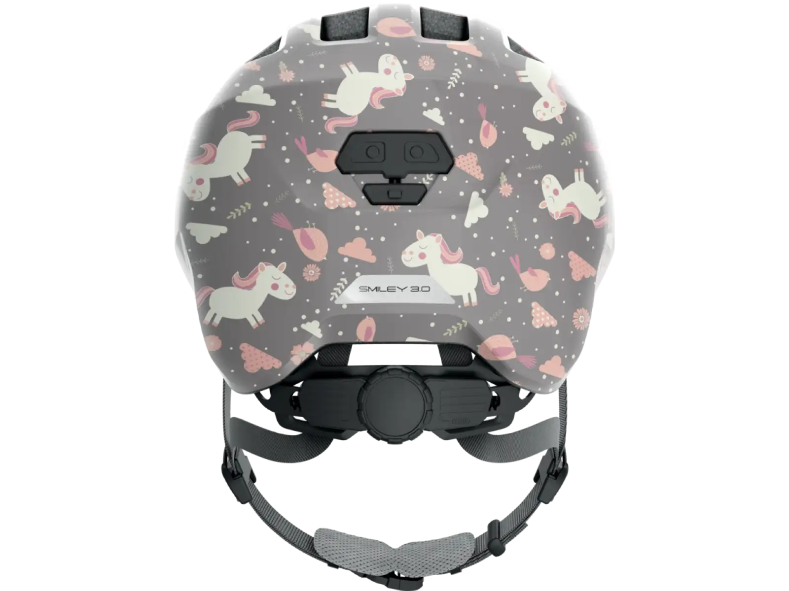 Abus Smiley 3.0 kids helmet Grey Horse