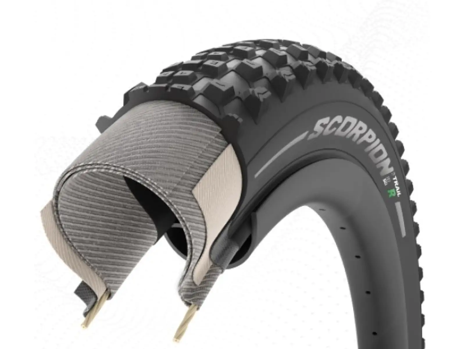 Pirelli Scorpion Trail R ProWALL 29x2,40" tire kevlar, designated for rear wheel