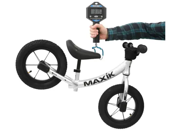 Max1 Maxík Evo Lite balance bike silver/black