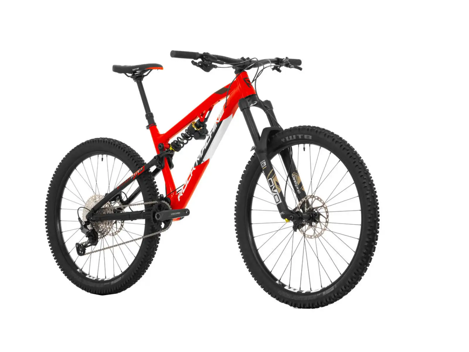 Rock Machine Bblizzard 70-297 full-suspension bike Red/Black/White SAMPLE