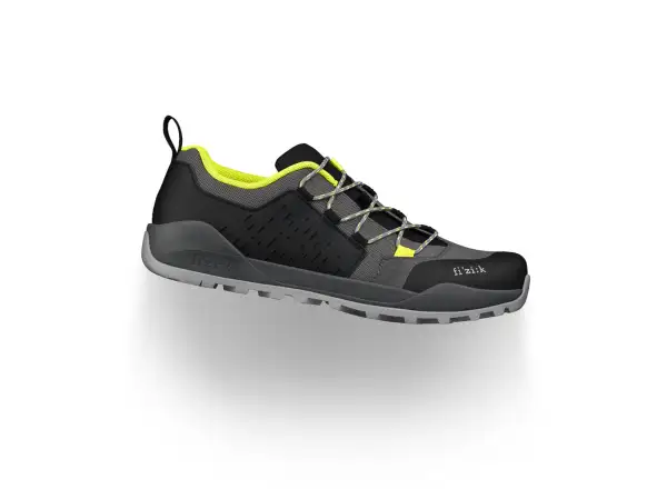 Fizik Terra Ergolace X2 MTB men's cycling shoes Grey/Yellow Fluo