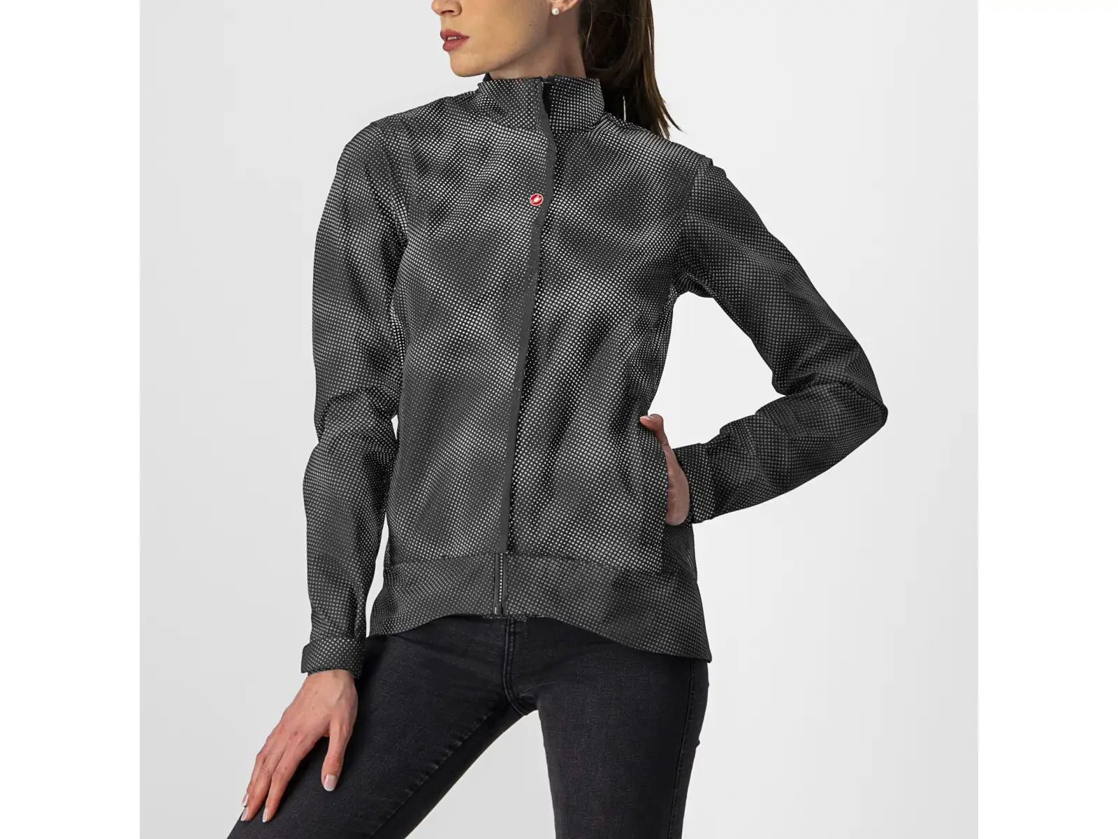 Castelli Commuter Reflex women's jacket Light Black
