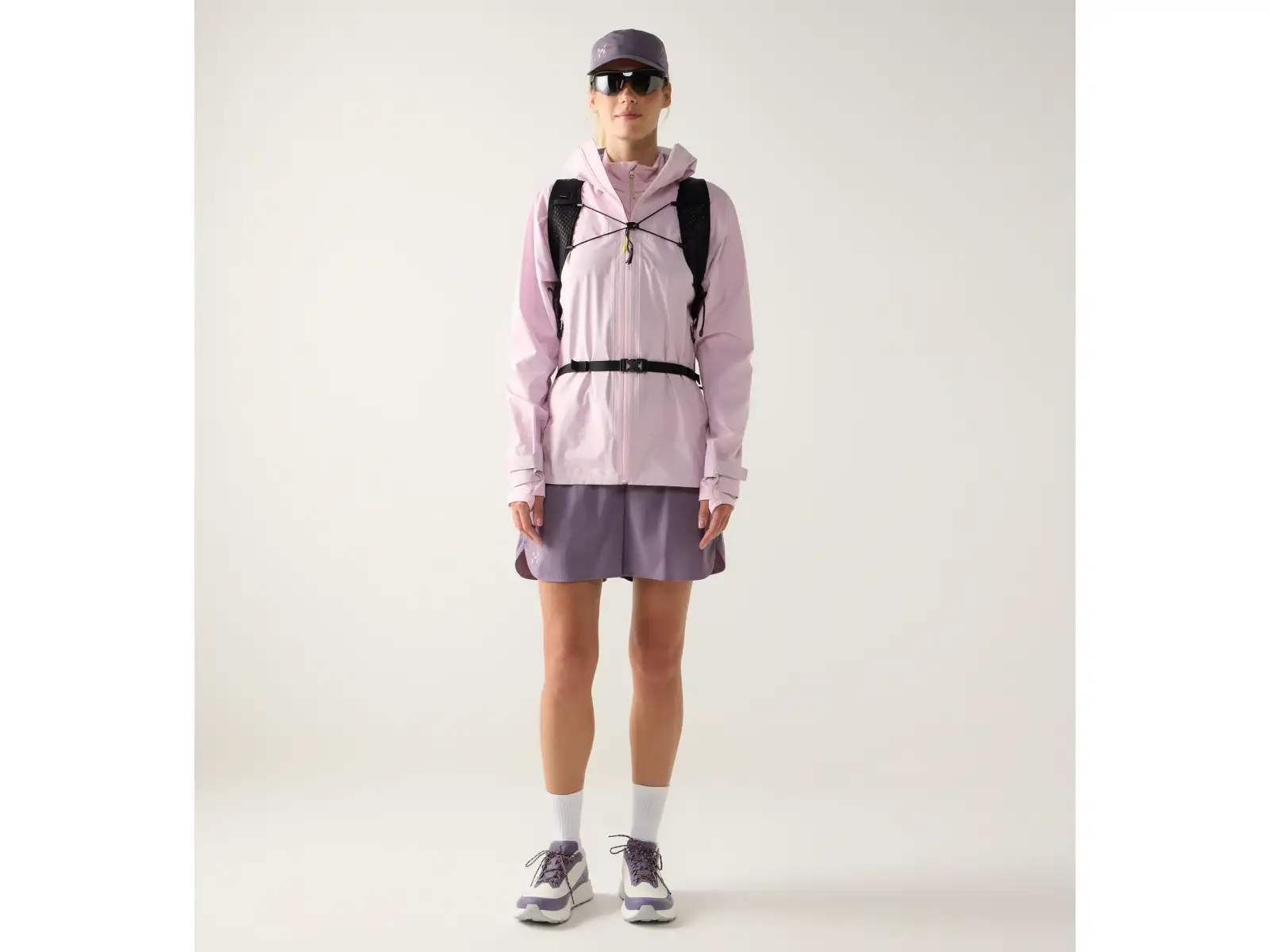 Haglöfs L.I.M Pace women's shorts Purple Fog