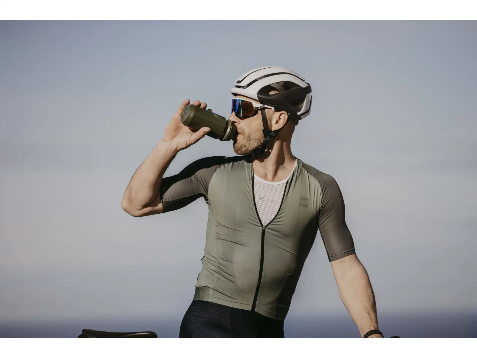 Force Bio Earth cycling bottle 500 ml green/grey