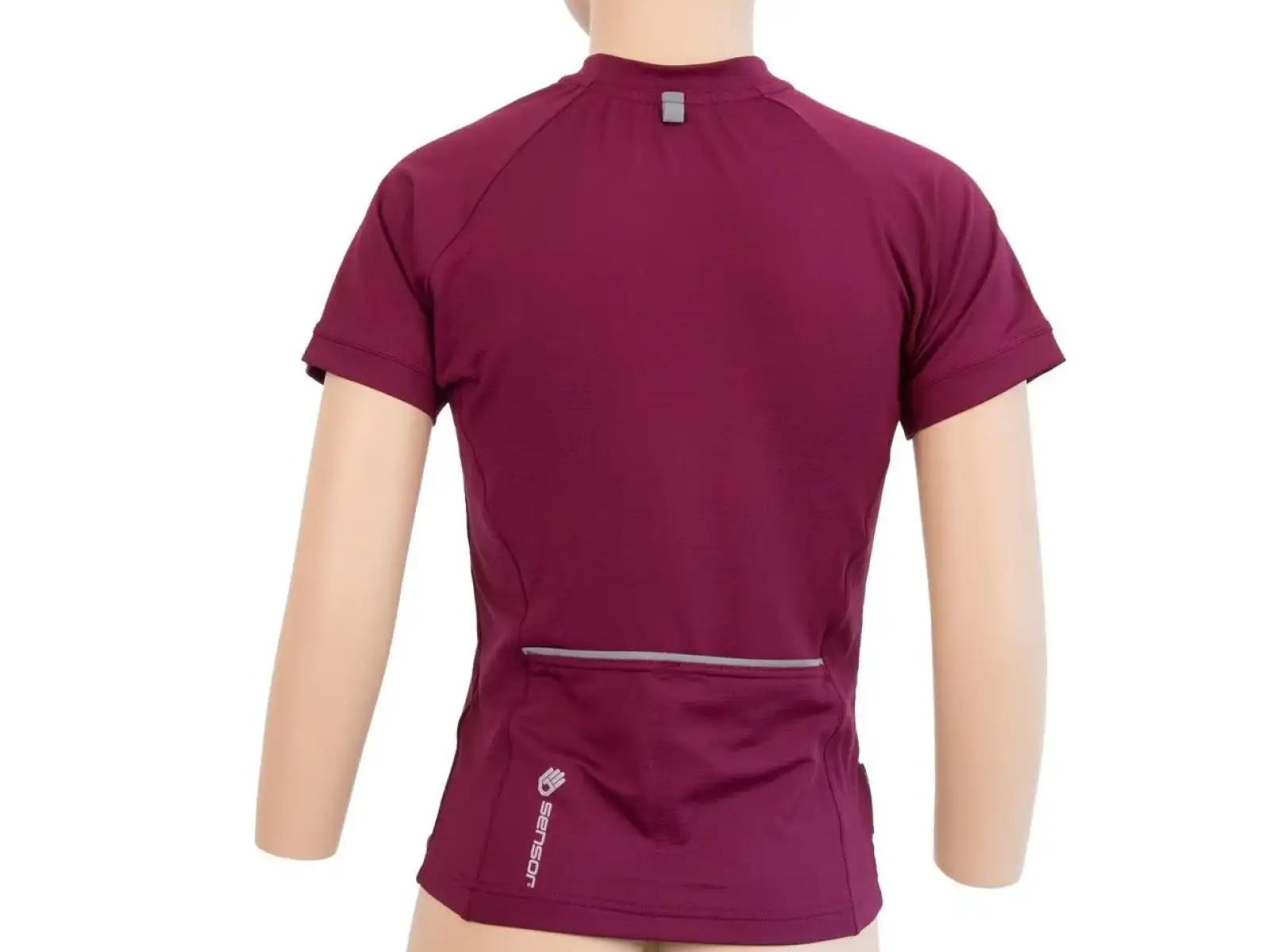 Sensor Coolmax Entry kids jersey short sleeve Lilla Swallow