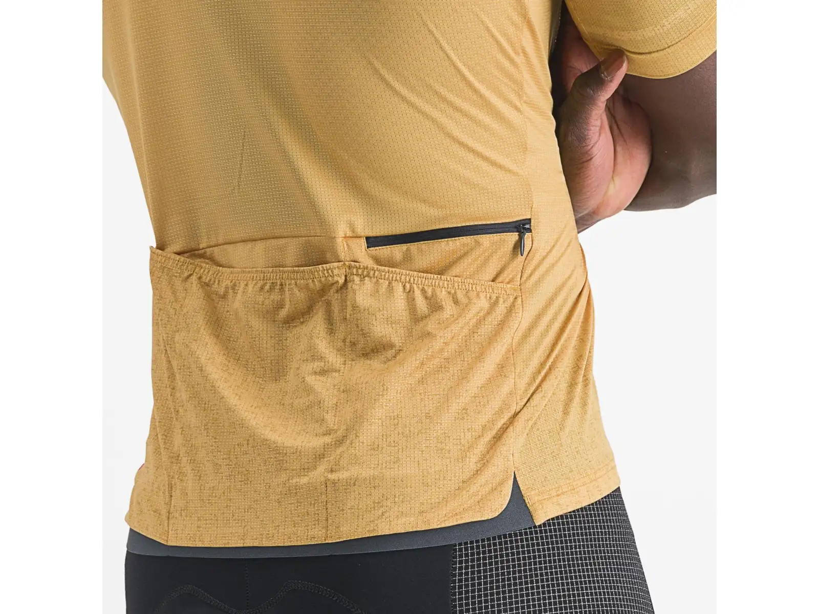 Castelli Unlimited Terra men's jersey short sleeve Honey