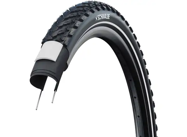 Schwalbe Land Cruiser Plus Motion E-25, 28x1.75 wire tire Black-Reflex