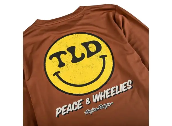 Troy Lee Designs Ruckus Ride men's jersey long sleeve Chocolate