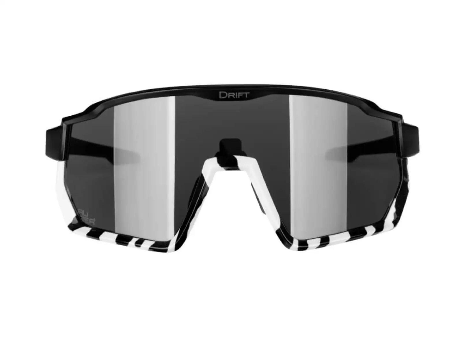 Force Drift men's glasses black/zebra/black contrast lenses