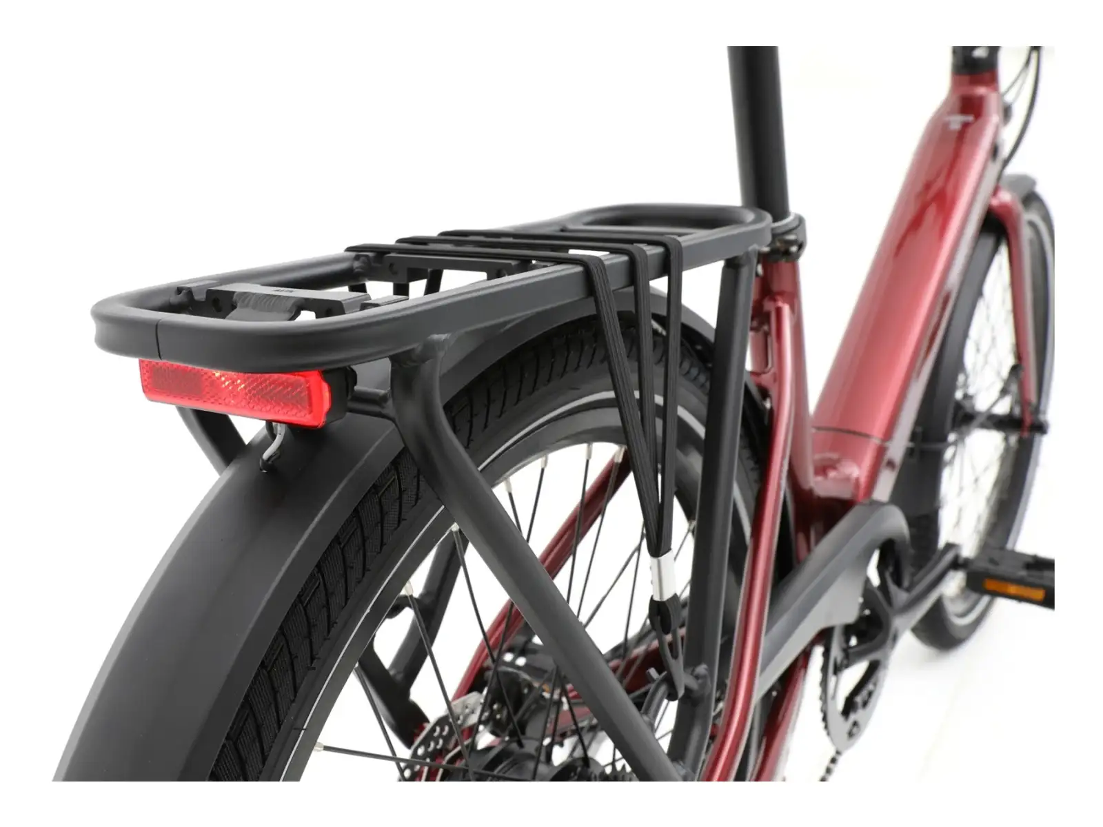 Apache Tanka 24 RX folding e-bike 363 Wh S/M burgundy