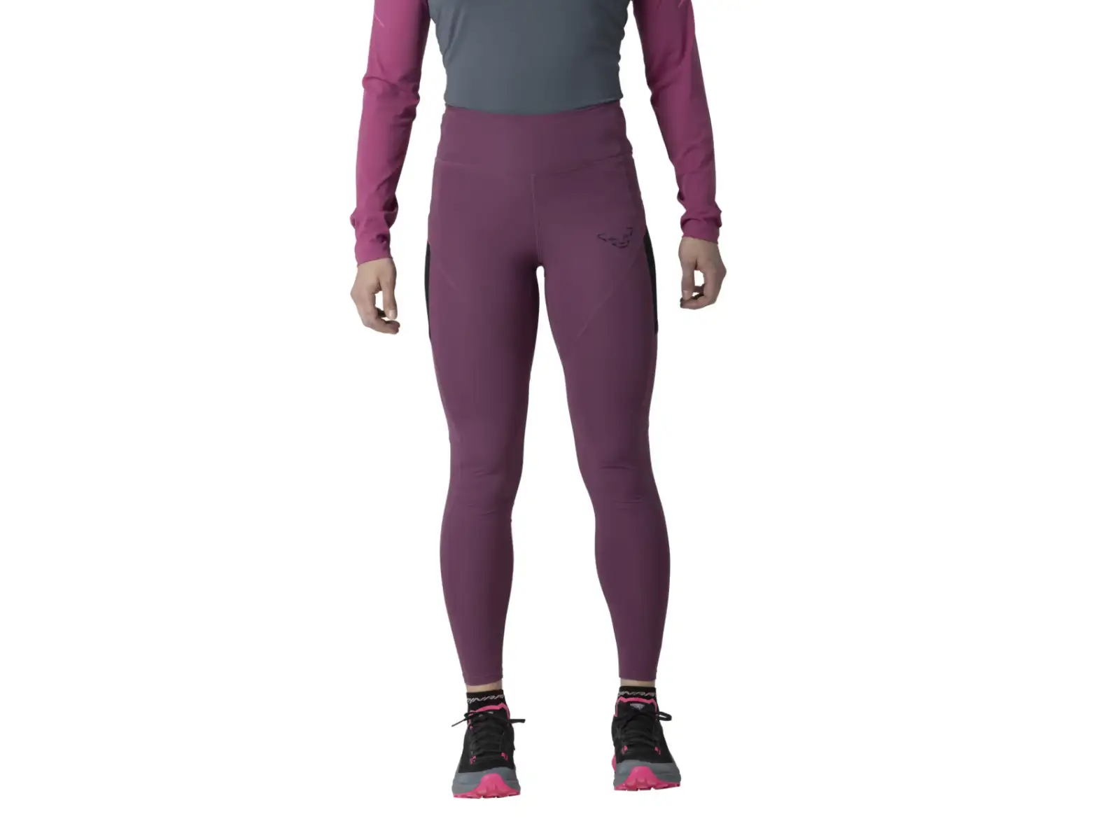 Dynafit Warm Ultra women's insulated leggings Amaranth