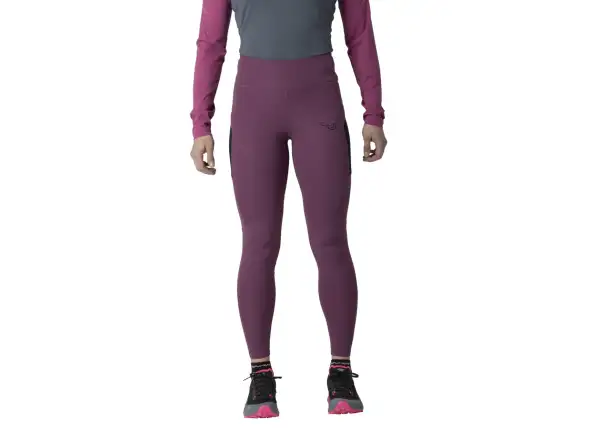 Dynafit Warm Ultra women's insulated leggings Amaranth