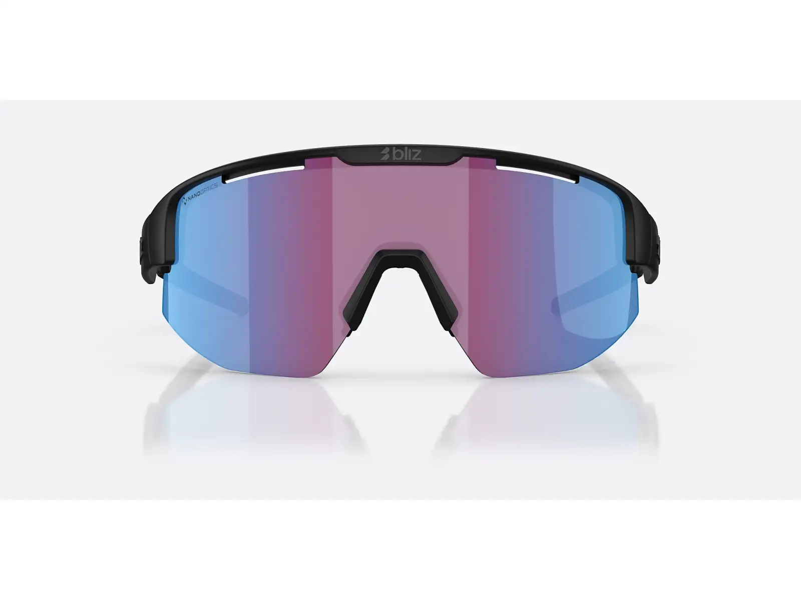 Bliz Matrix Nano Optics glasses Nordic Light Matt Black Violet w Blue Multi Nordic Light Cat