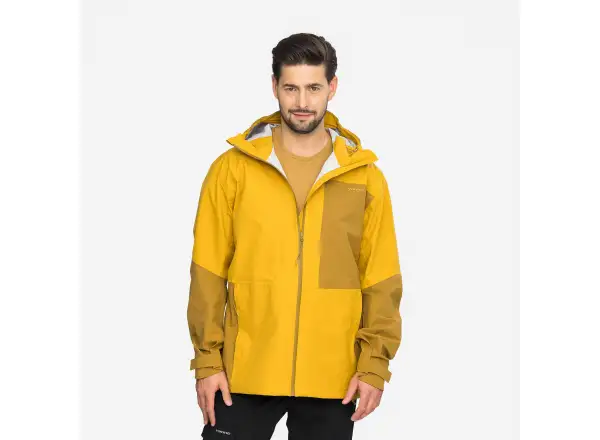 Viking Numani men's jacket Brown/Yellow