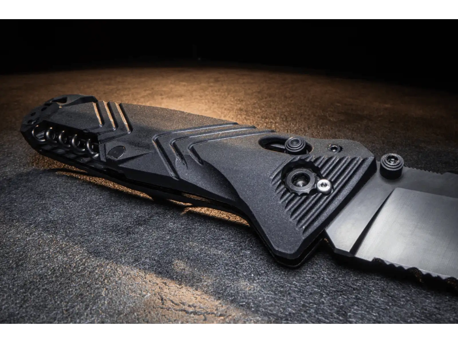 TB Outdoor CAC S200 French Army PA6 FV Knife texture black