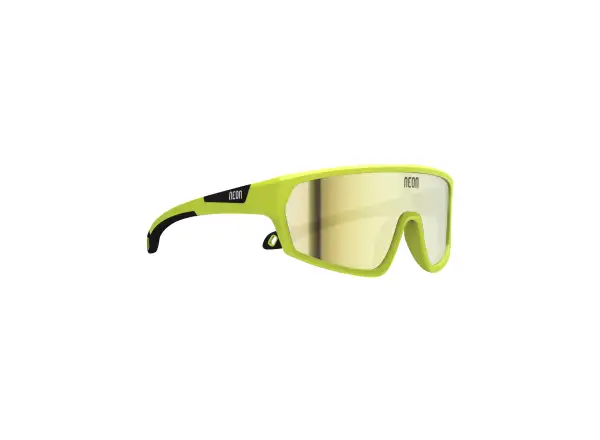 Neon Loop glasses Yellow Fluo Mirror Bronze Cat 3