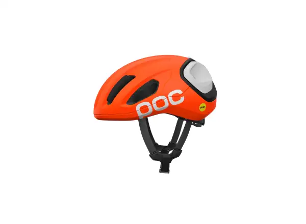 POC Amidal road helmet Fluo. Orange Matt/Uranium Black Matt/Hydrogen White Matt