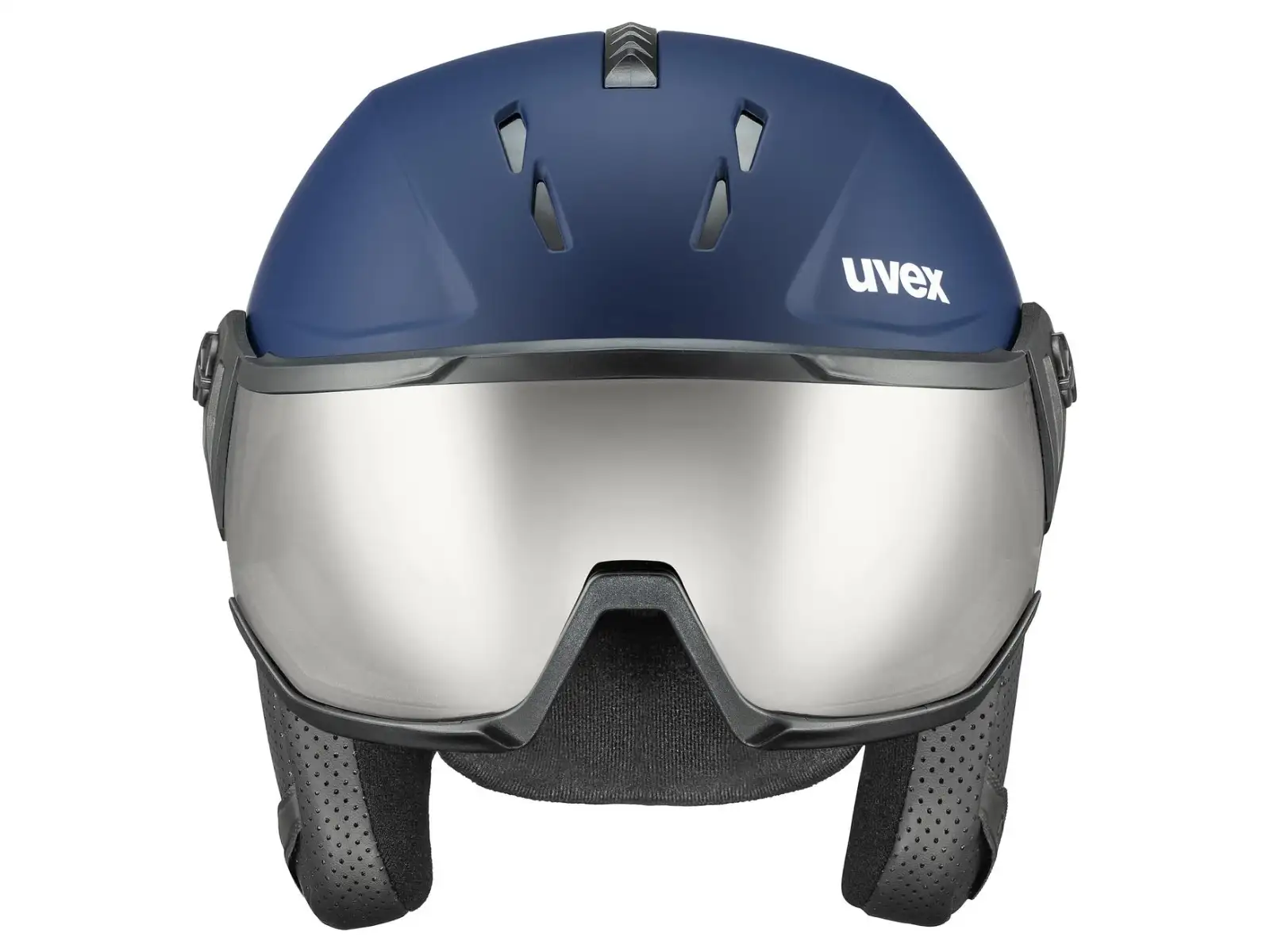 Uvex Instinct Visor ski helmet navy