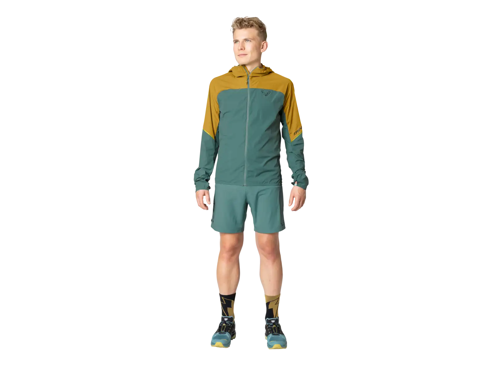 Dynafit Alpine Wind men's running jacket Tobacco