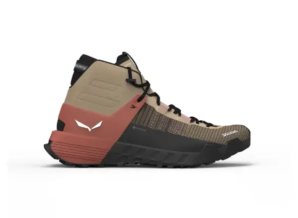 Salewa Wildfire NXT Mid GTX women's shoes Quicksand/Etruscan Red