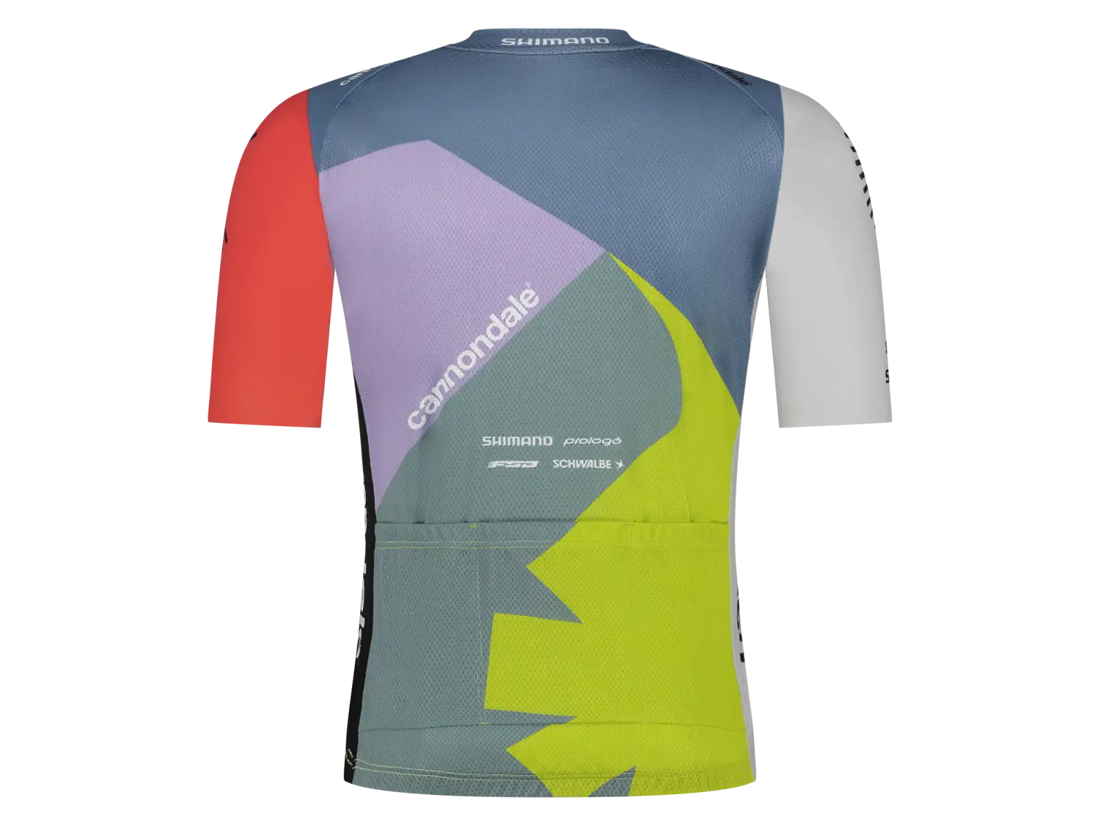 Cannondale CFR Replica men's jersey short sleeve Blue/Yellow
