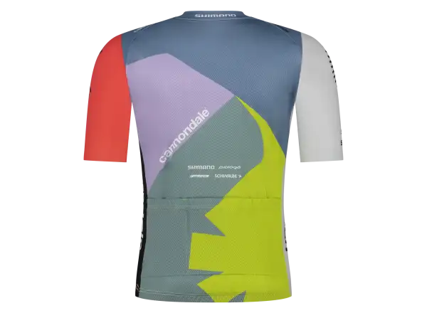 Cannondale CFR Replica men's jersey short sleeve Blue/Yellow