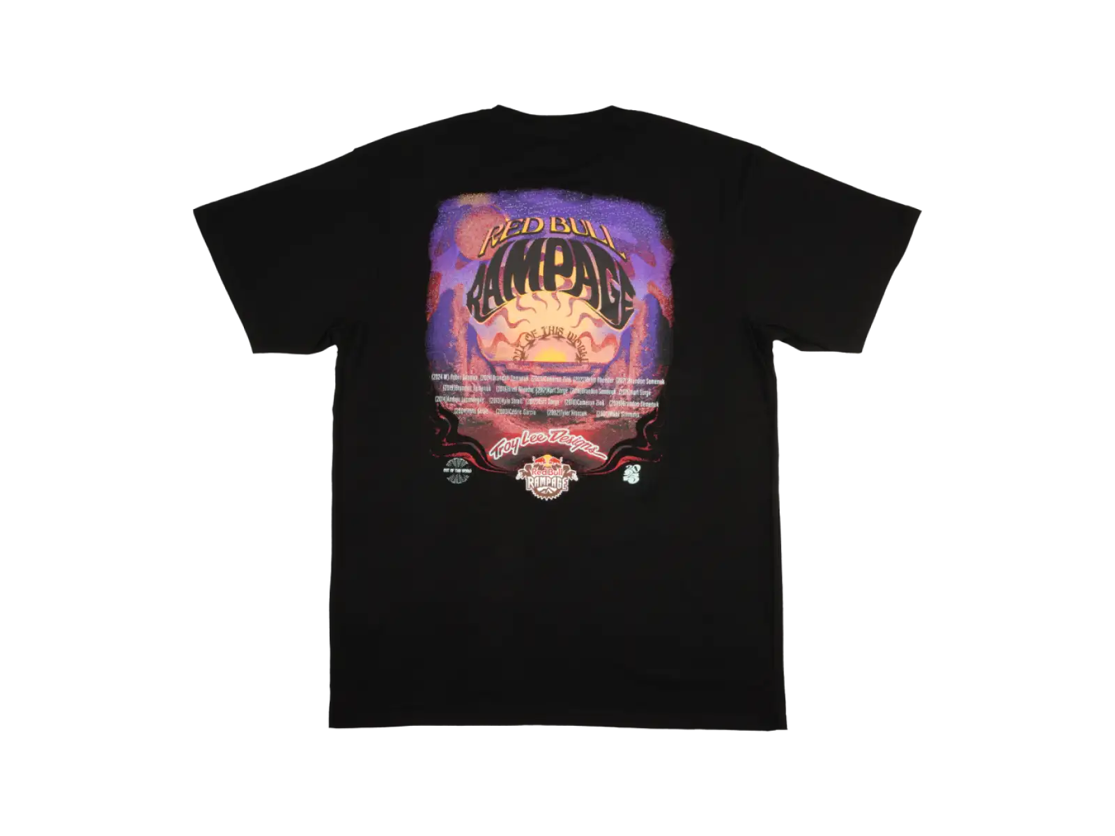 Troy Lee Designs x Red Bull Rampage Valley of Gods men's t-shirt short sleeve Black