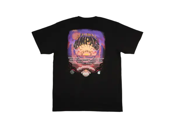 Troy Lee Designs x Red Bull Rampage Valley of Gods men's t-shirt short sleeve Black