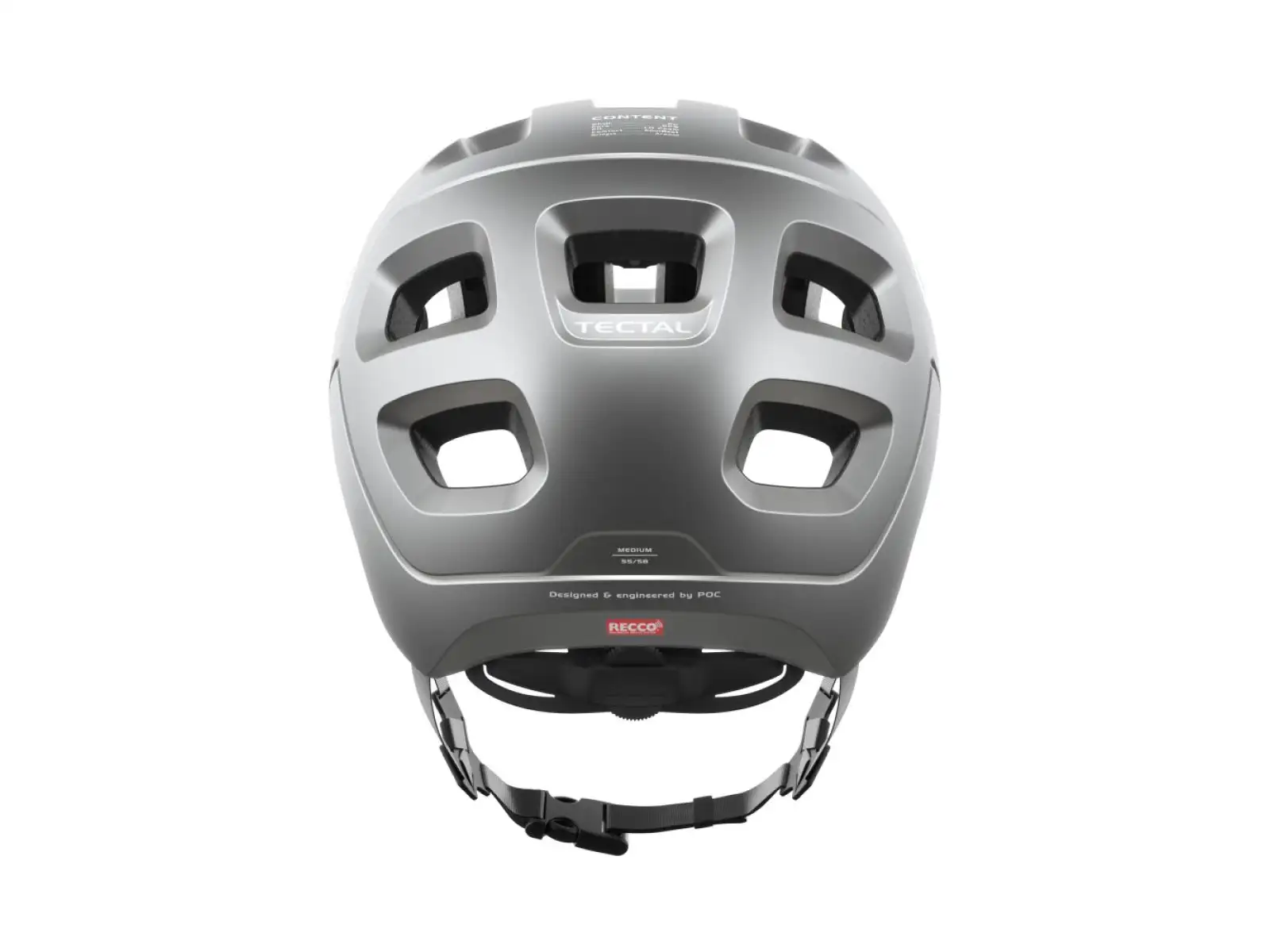 POC Tectal helmet Argentite Silver Matt
