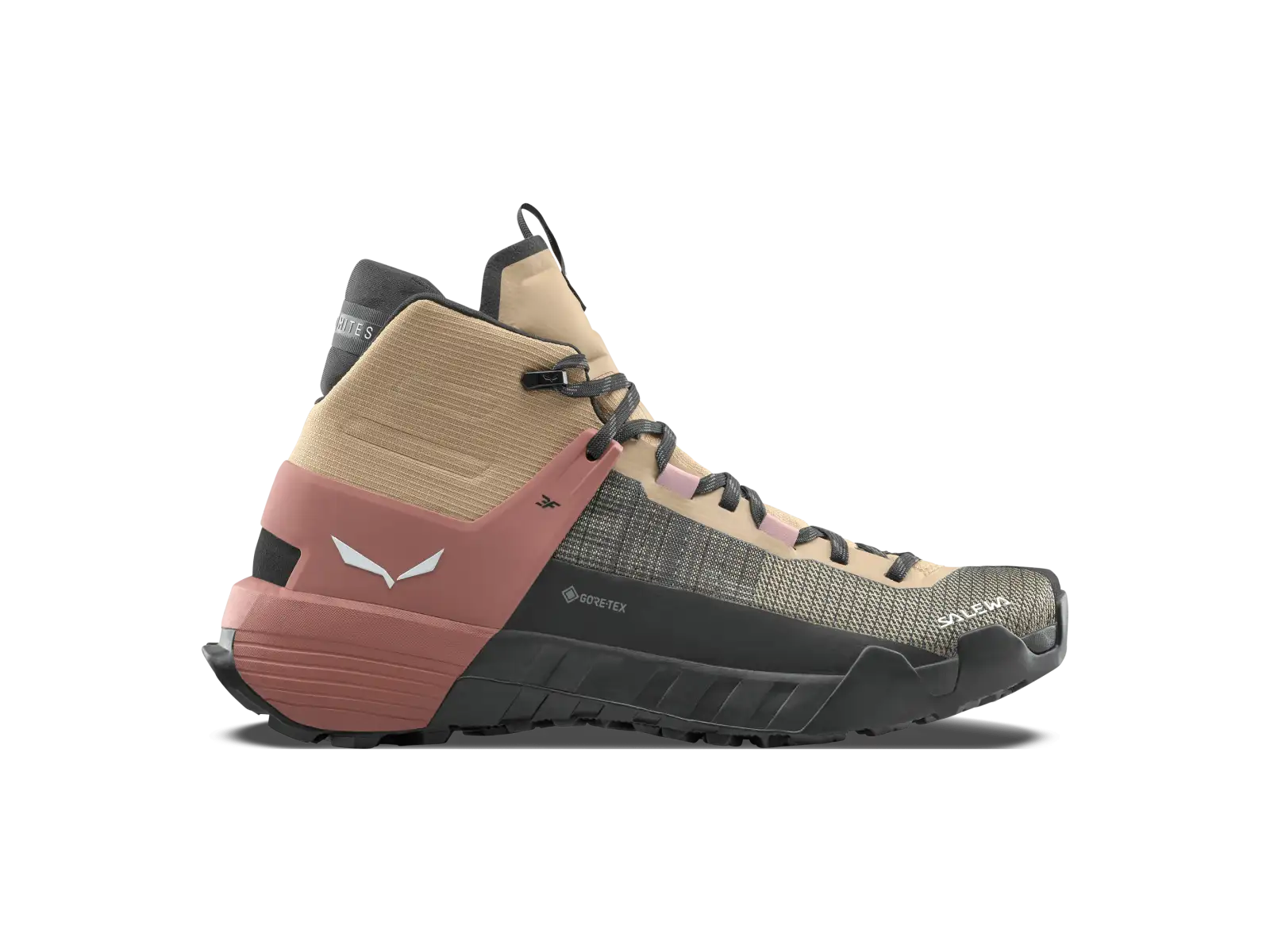 Salewa Wildfire NXT Mid GTX women's hiking boots Quicksand/Etruscan Red