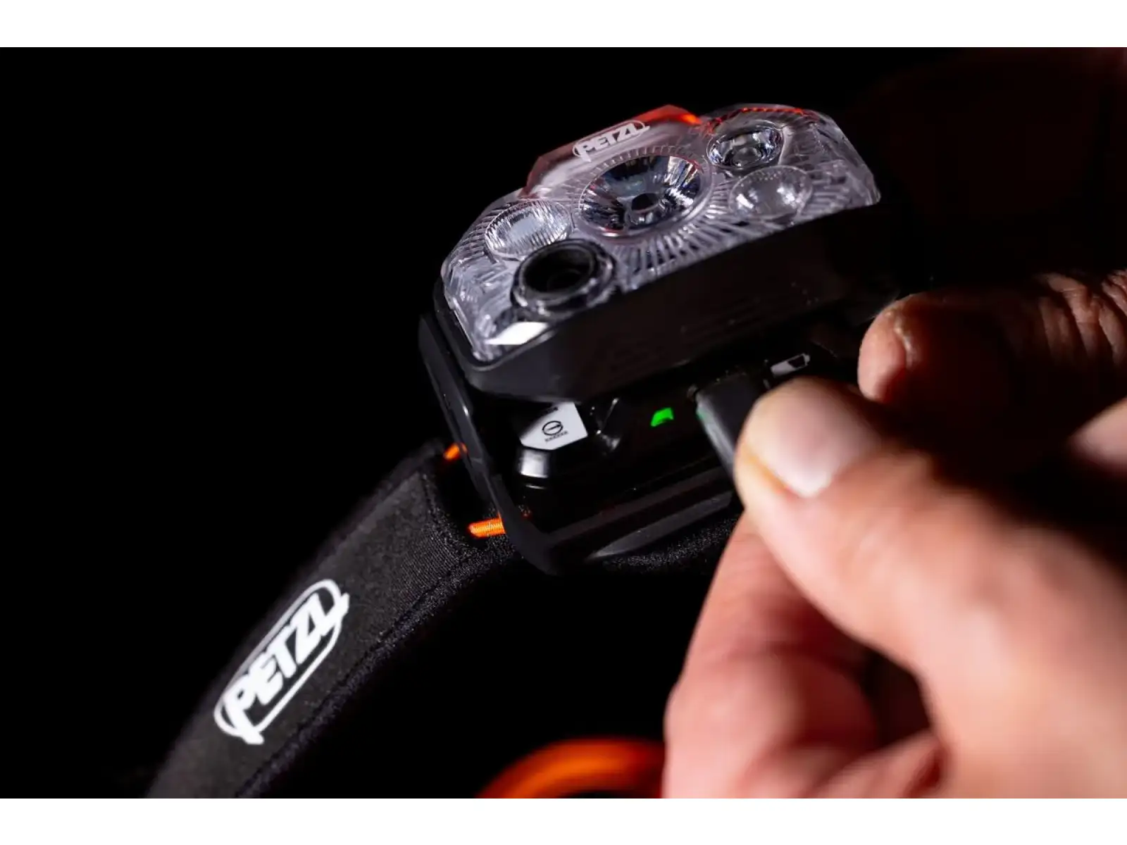 Petzl Swift RL headlamp green
