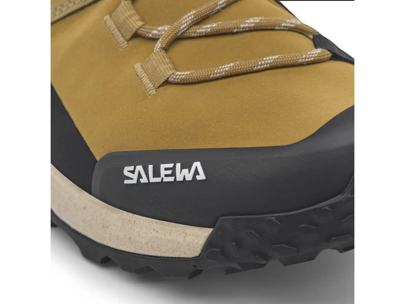 Salewa Puez Winter Mid PTX men's shoes Golden Brown / Black