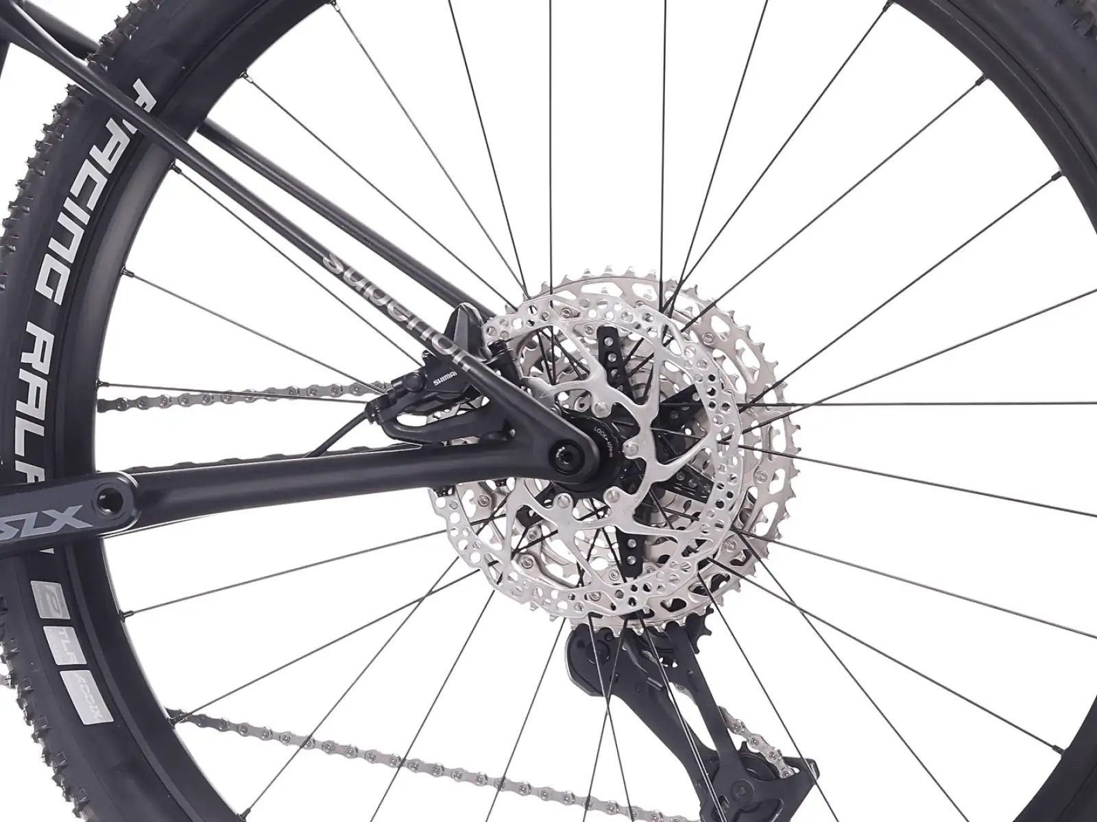 Superior XP 9.6 mountain bike Matte Dark Chrome / Carbon