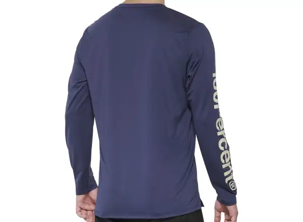 100% Airmatic men's jersey long sleeve Indigo