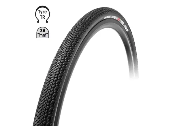 Tufo Thundero TR 700x36C gravel tire kevlar black