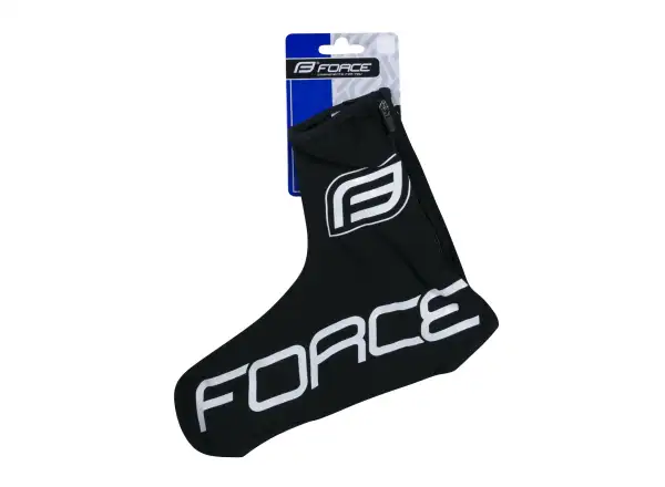 Force Lycra Thermo insulated shoe covers black