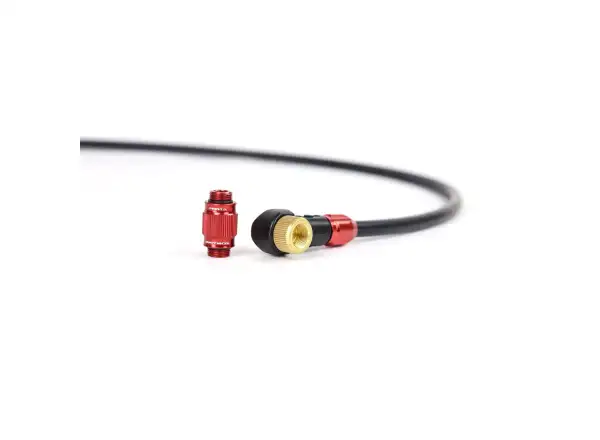 Lezyne Steel Floor Drive workshop pump red