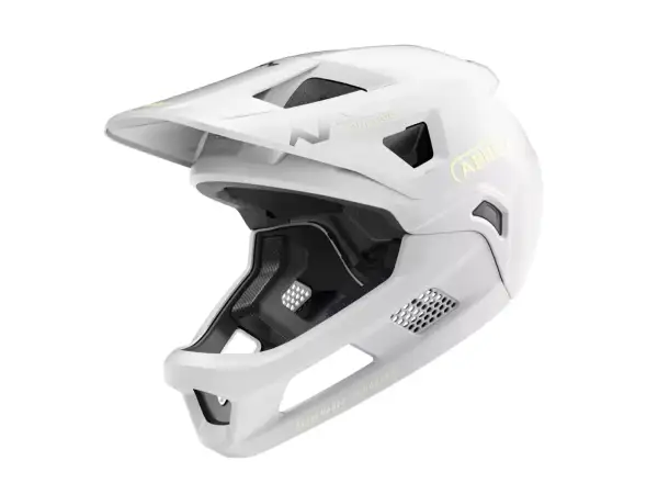 Abus YouDrop FF kids helmet Lemon White