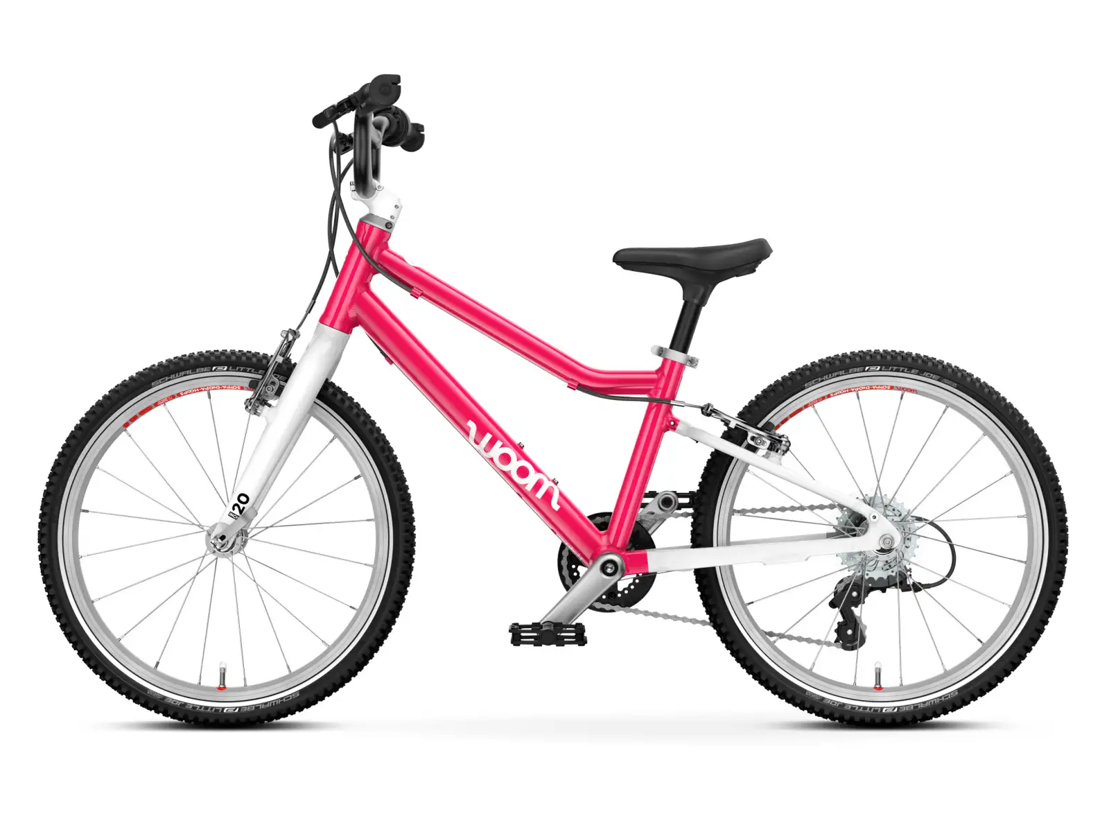 Woom GO 4 kids bike 20" Hot Pink