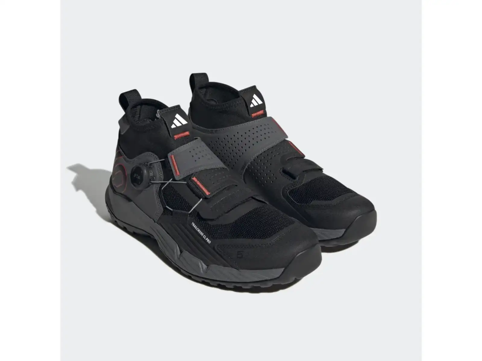 Five Ten Trailcross PRO Clip-in men's shoes Grey Five/Core Black/Red