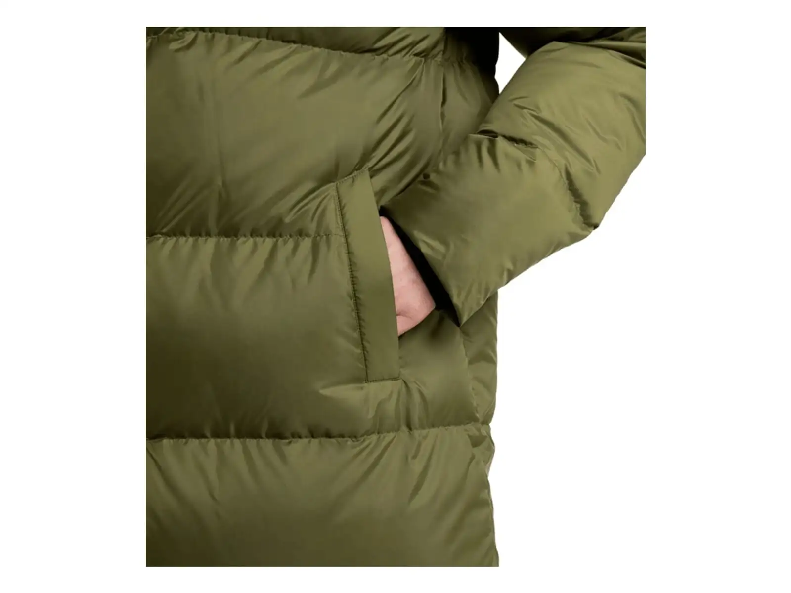 Haglöfs Long Down women's down coat green