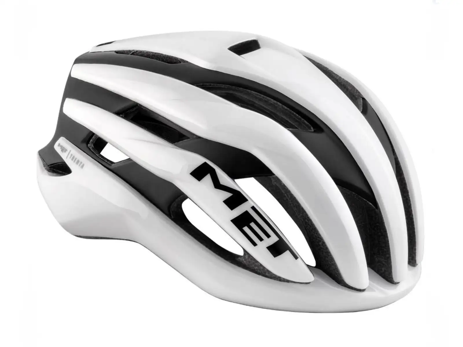 MET Trenta MIPS road helmet white/black matte/glossy