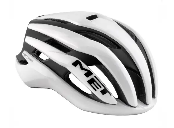 MET Trenta MIPS road helmet white/black matte/glossy