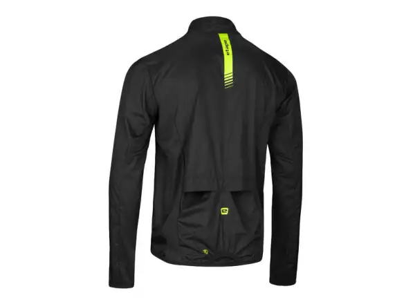 Etape Bora 2.0 men's windbreaker black/yellow fluo