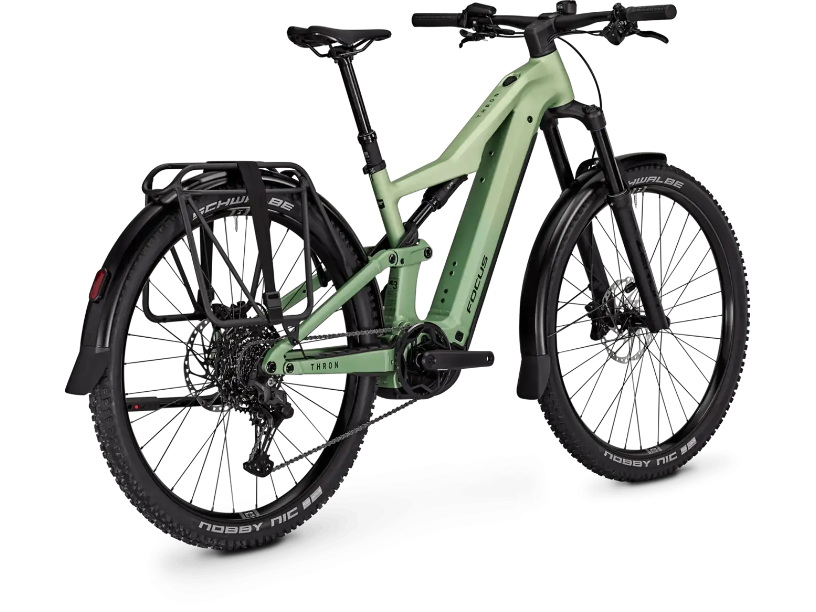 Focus THRON 7 EQP 800Wh full-suspension e-bike Mintgrey / Artichokegreen
