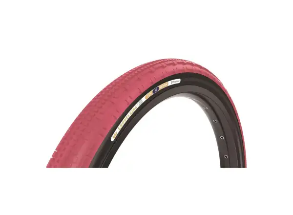 Panaracer GravelKing SK 700x40 gravel tire cranberry/black kevlar