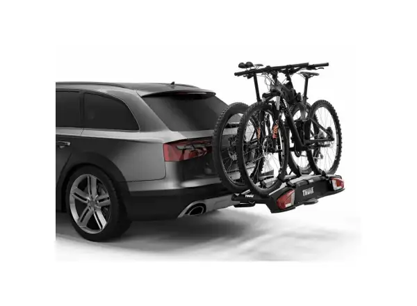 Thule VeloSpace XT carrier on towbar for 2 bicycles