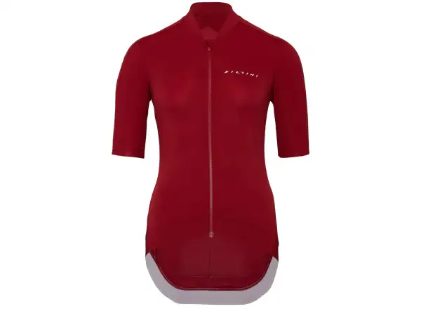 Silvini Stelvia women's jersey short sleeve Merlot/Ocean